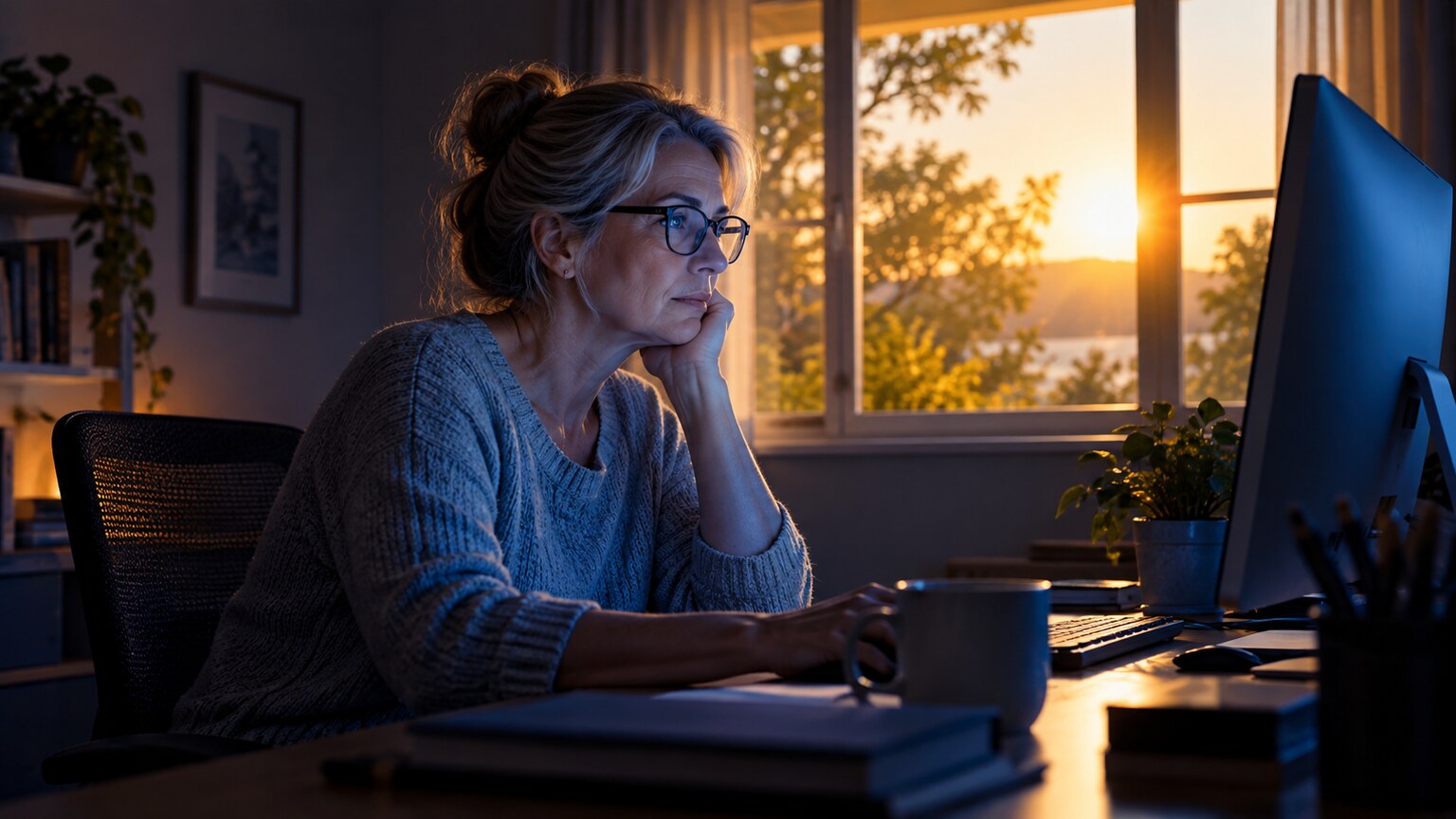 Illustration contrasting limited sun exposure lifestyle factors that increase vitamin D deficiency risk